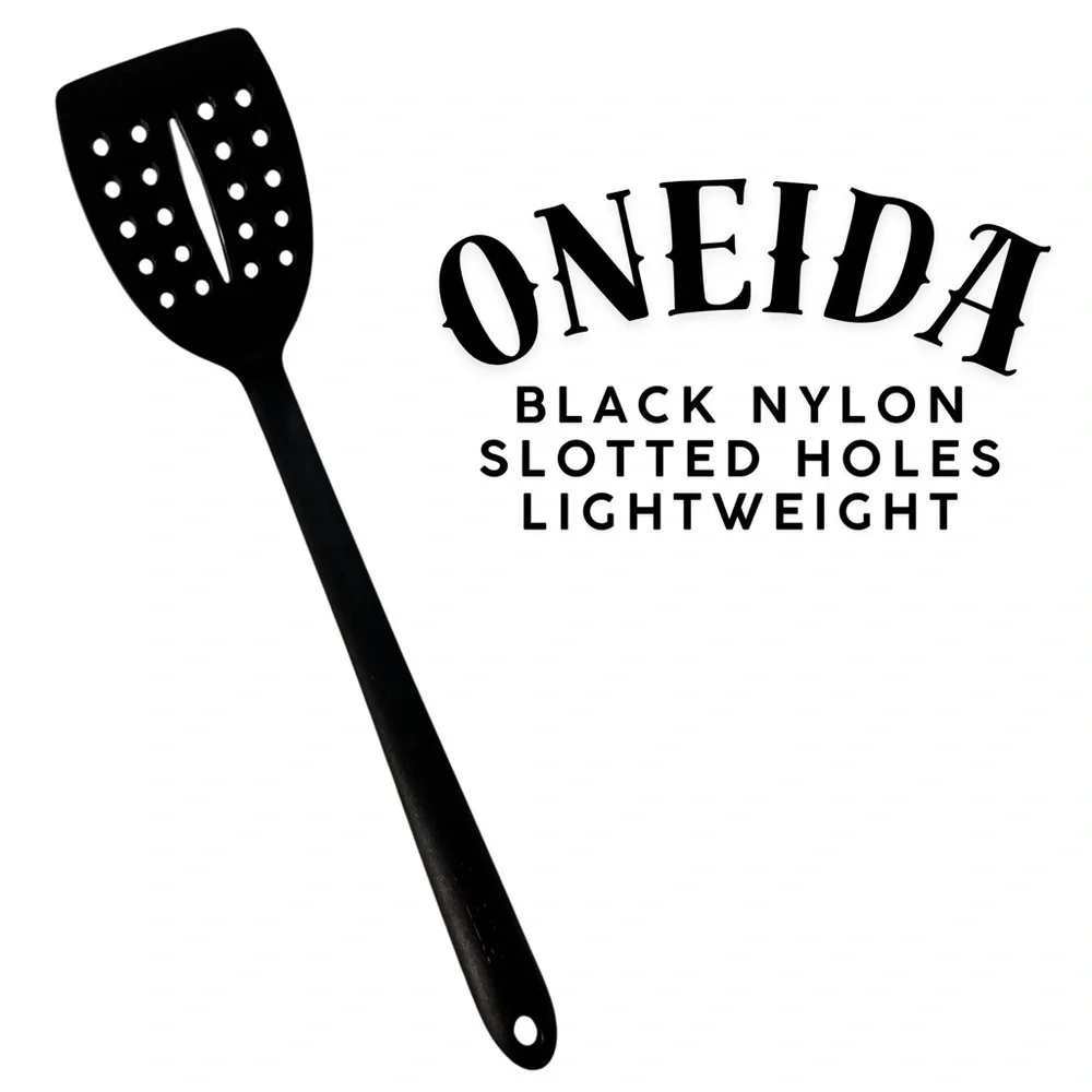 Oneida Black‎ Nylon Slotted Spatula